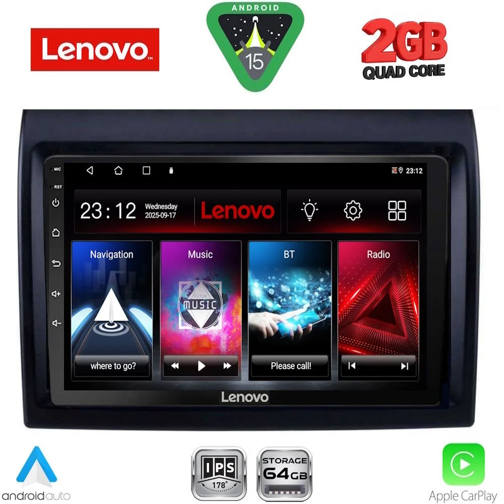 Φωτογραφία προϊόντος: LENOVO LVD 2140_CPA (9inc) MULTIMEDIA TABLET for FIAT DUCATO mod. 2006-2011