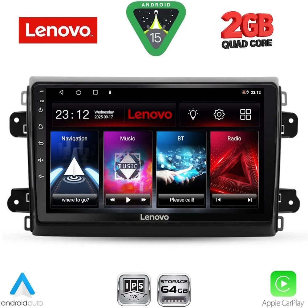 Φωτογραφία προϊόντος: LENOVO LVD 2143_CPA (9inc) MULTIMEDIA TABLET for FIAT DUCATO mod. 2021-2026