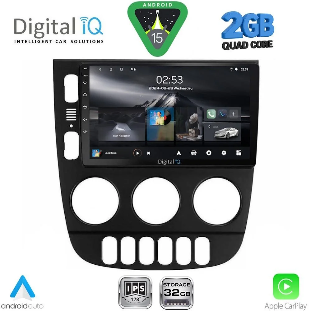 Φωτογραφία προϊόντος: DIGITAL IQ RSD 1413_CPA (9inc) MULTIMEDIA TABLET for MERCEDES ML (W163) mod. 2002-2005