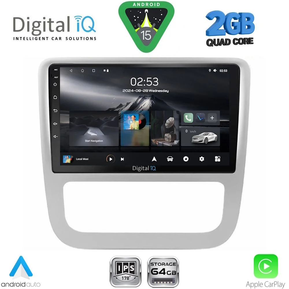 Φωτογραφία προϊόντος: DIGITAL IQ RSD 1751_CPA CLIMA (9inc) MULTIMEDIA TABLET for VW EOS mod. 2006-2016 - SCIROCCO mod. 2011-2014