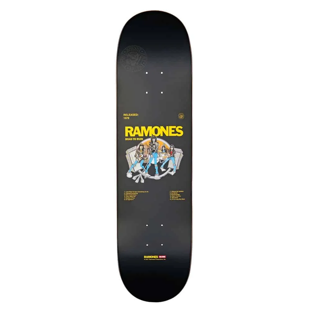 Φωτογραφία προϊόντος: Σανίδα Skate Globe x Ramones 8.25 Black