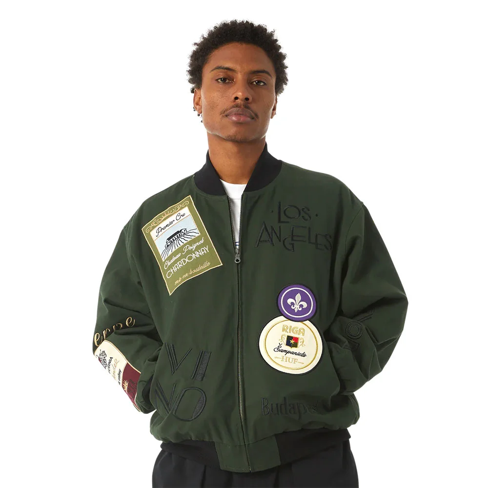 Φωτογραφία προϊόντος: HUF Stratford Tour Jacket Dark Green