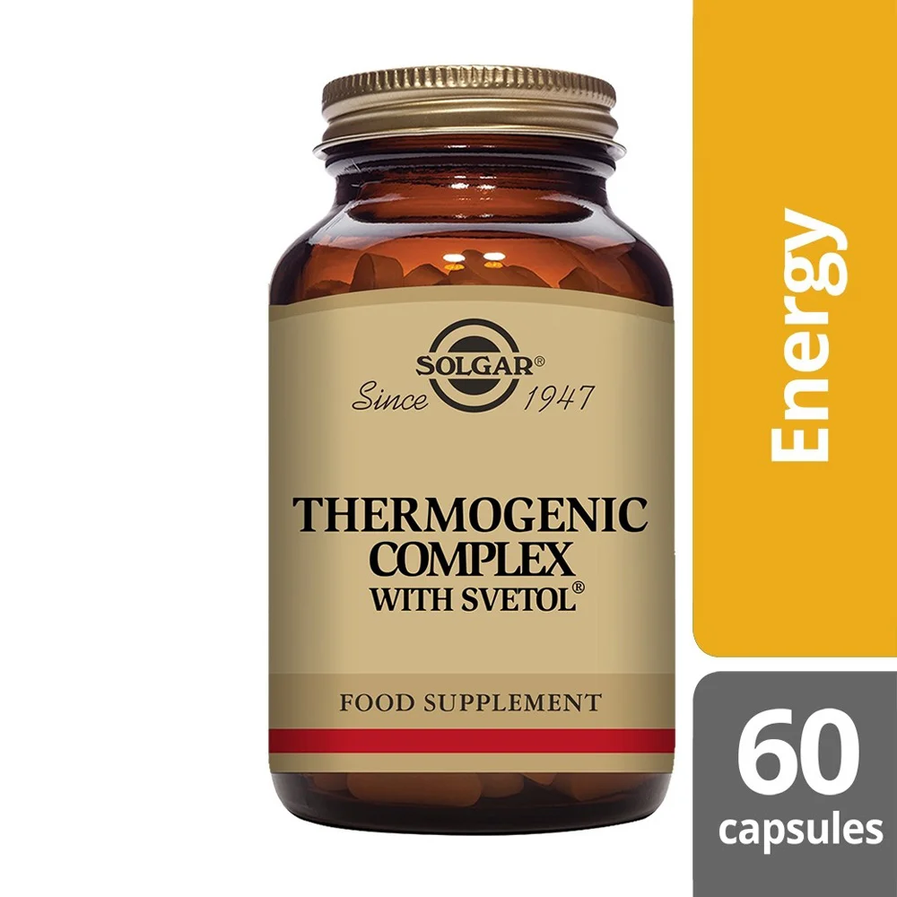 Φωτογραφία προϊόντος: SOLGAR Thermogenic Complex with Svetol 60 φυτικές κάψουλες