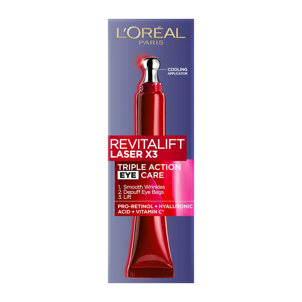 Φωτογραφία προϊόντος: L'OREAL PARIS Revitalift Laser Κρέμα Ματιών Δραστικής Αντιγήρανσης (15ml)