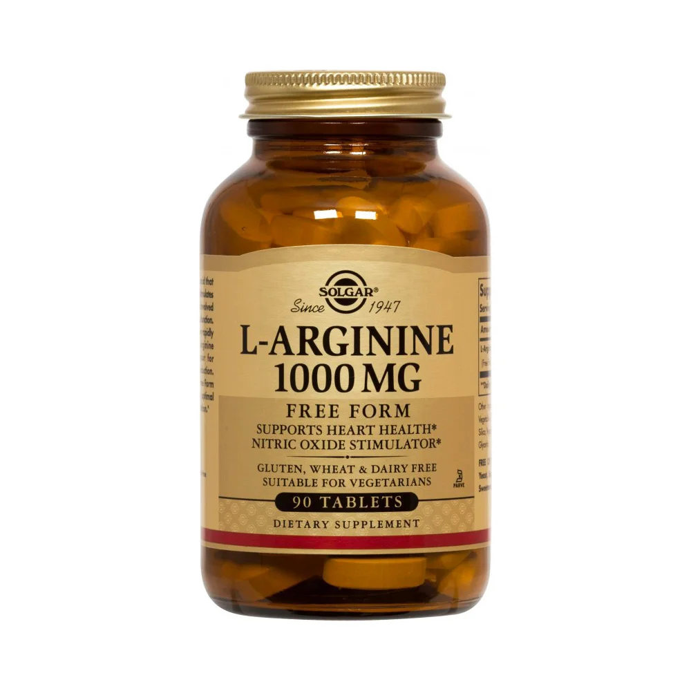 Φωτογραφία προϊόντος: SOLGAR L-ARGININE 1000mg 90tabs