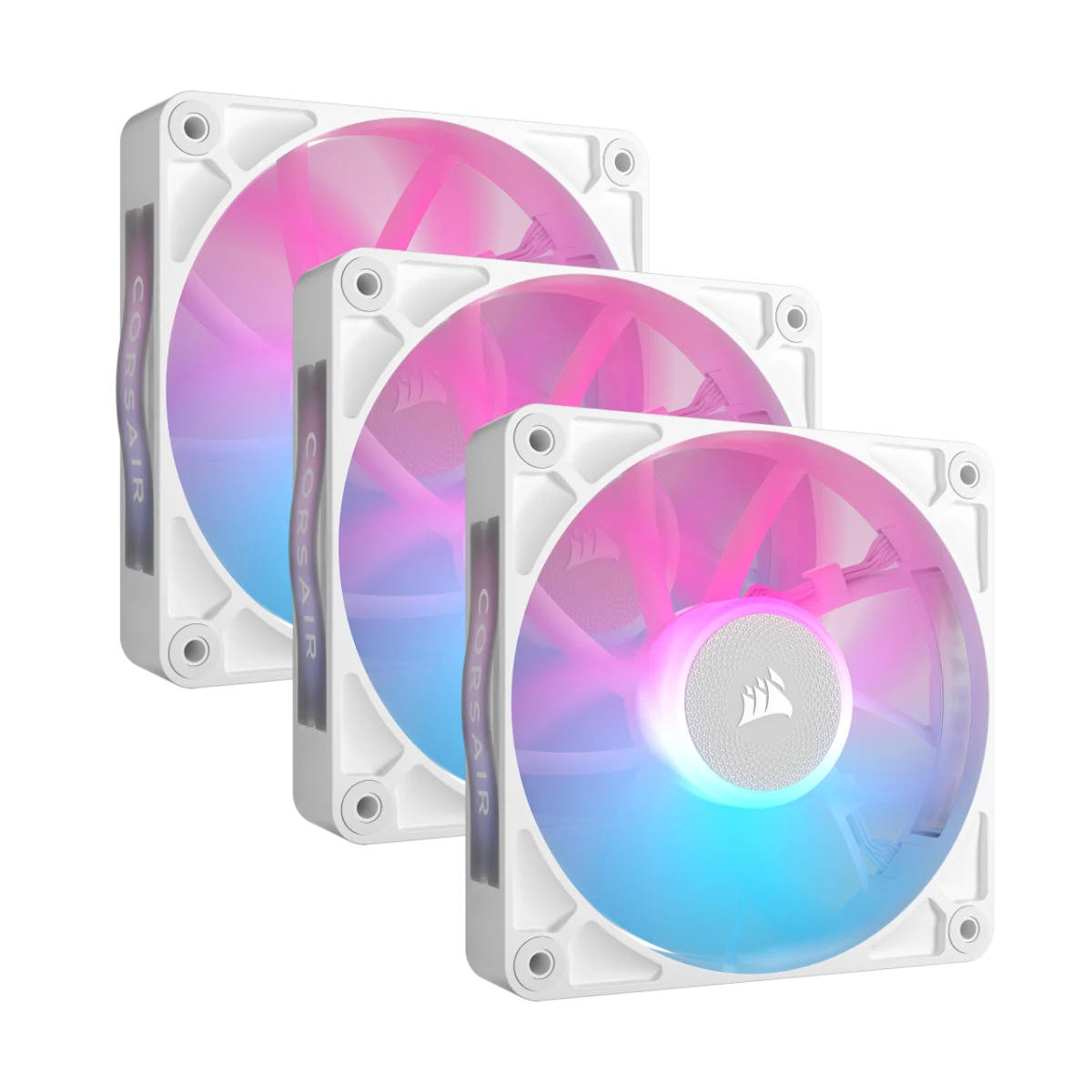 Φωτογραφία προϊόντος: Corsair Fan RX120 iCUE LINK RGB (Triple Pack, Controller, White)