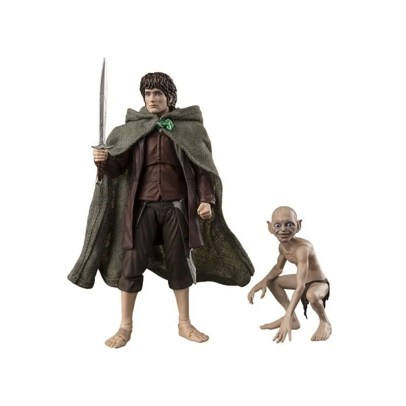 Φωτογραφία προϊόντος: Tamashii Nations Bandai Lord Of The Rings S.H. Figuarts Action Figure Frodo Baggings & Gollum (4573102675637)