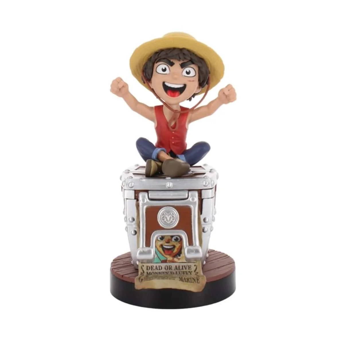 Φωτογραφία προϊόντος: Exquisite Gaming EXG Cable Guys One Piece Luffy Wanted Poster Cable Guys Original Controller and Phone Holder