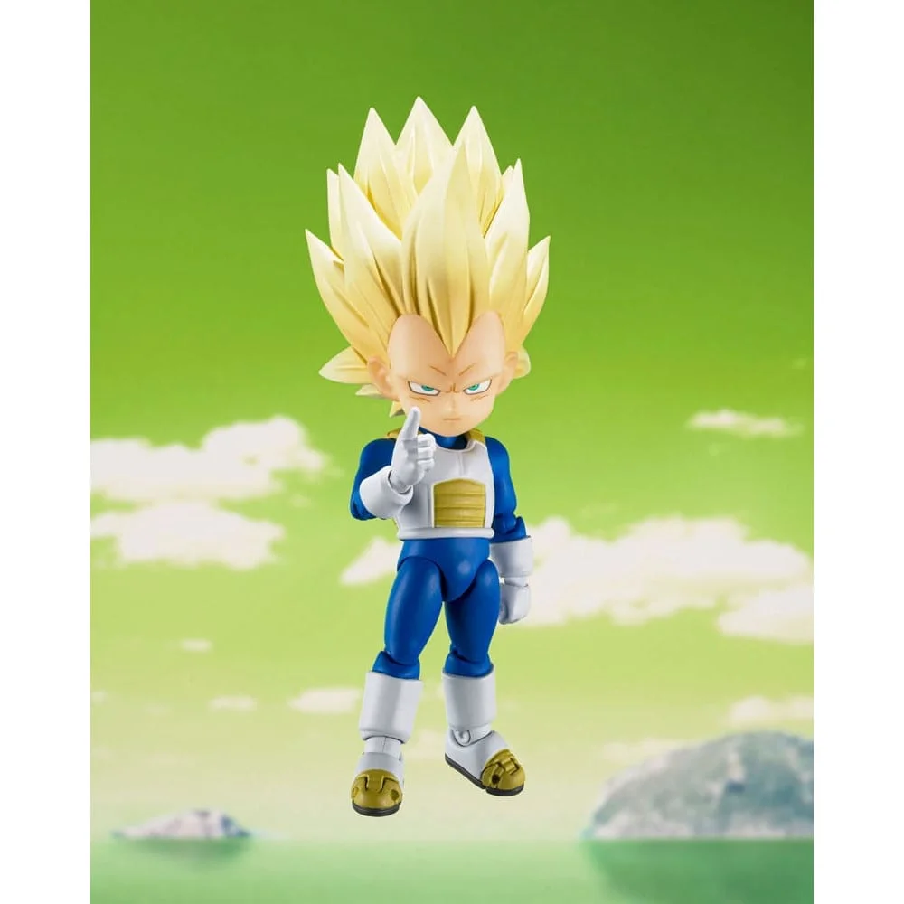 Φωτογραφία προϊόντος: Bandai Tamashii Nations Dragon Ball S.H. Figuarts Action Figure Super Saiyan 3 Vegeta (Mini) Daima (4573102673480)