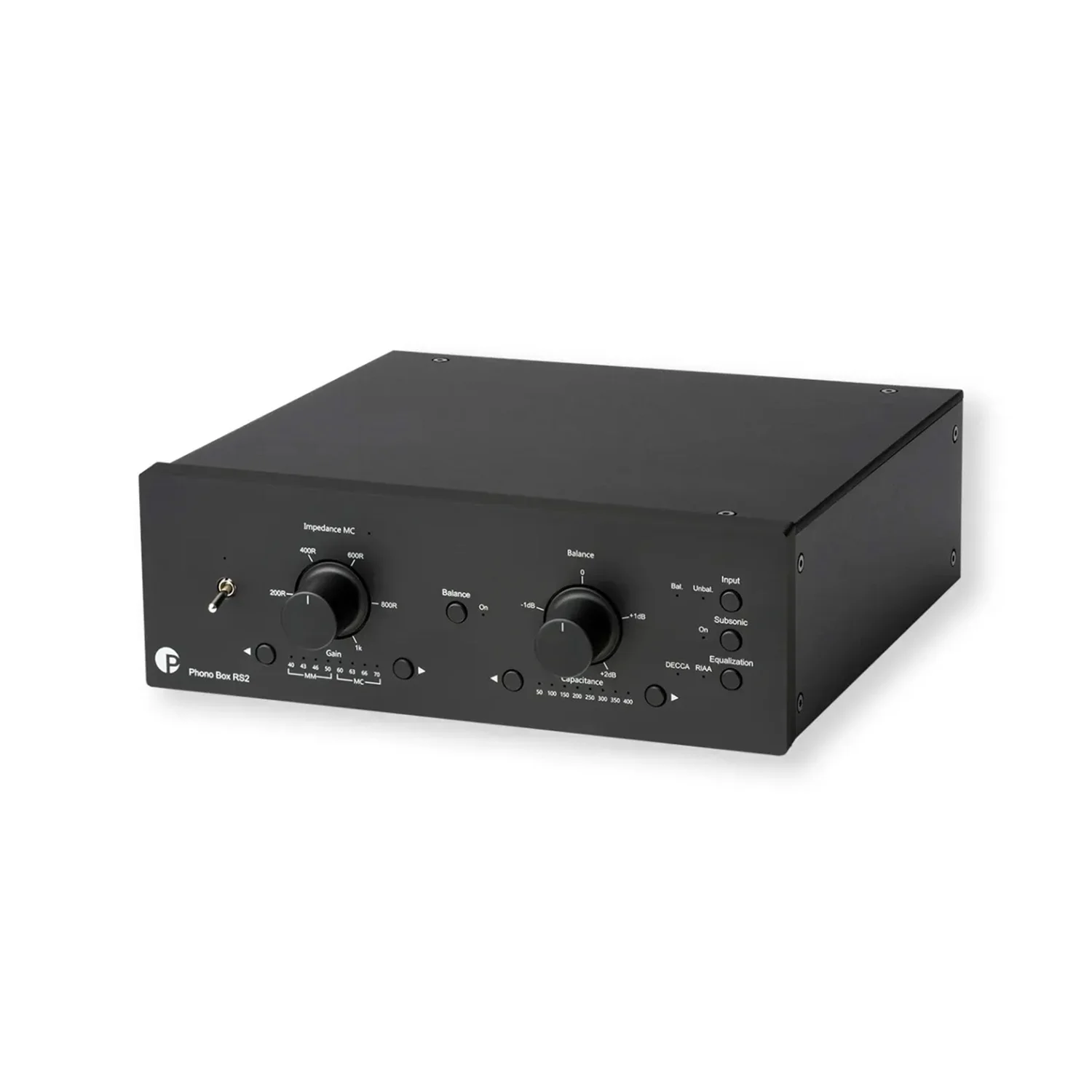 Φωτογραφία προϊόντος: Pro-Ject Audio Phono Box RS2 | MM/MC Balanced Προενισχυτής Πικάπ Black