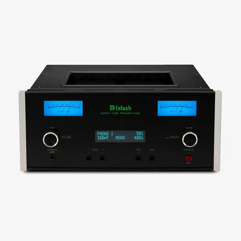 Φωτογραφία προϊόντος: McIntosh C2800 | 2-Channel Vacuum Tube Preamplifier Black