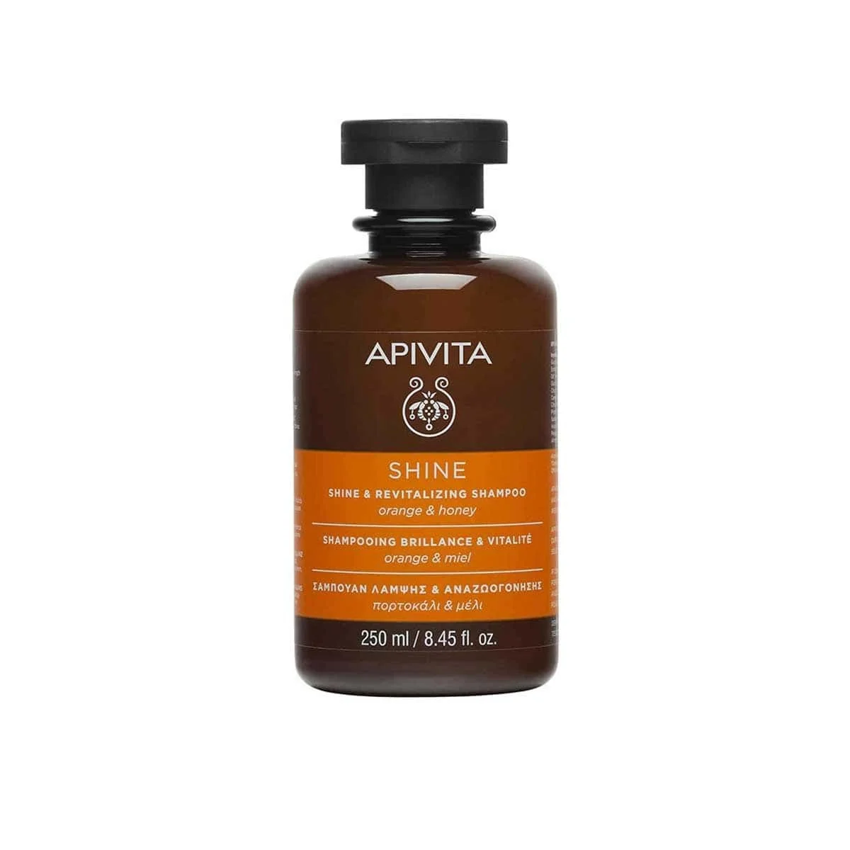 Φωτογραφία προϊόντος: Medipharmacy Apivita Shampoo Shine & Revitalizing Orange & Honey 250 ml