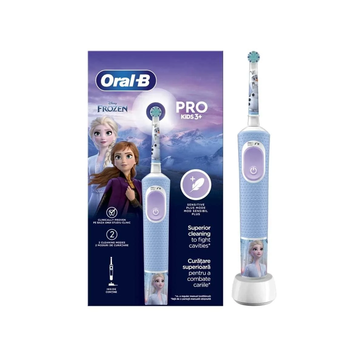 Φωτογραφία προϊόντος: Medipharmacy Oral-B Vitality Pro Ηλεκτρική Οδοντόβουρτσα Frozen για 3+ χρονών