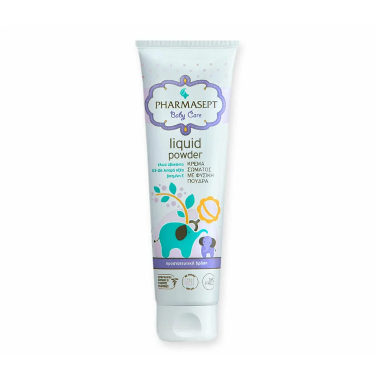 Φωτογραφία προϊόντος: Medipharmacy Pharmasept Baby Care Υγρή Πούδρα 150 ml
