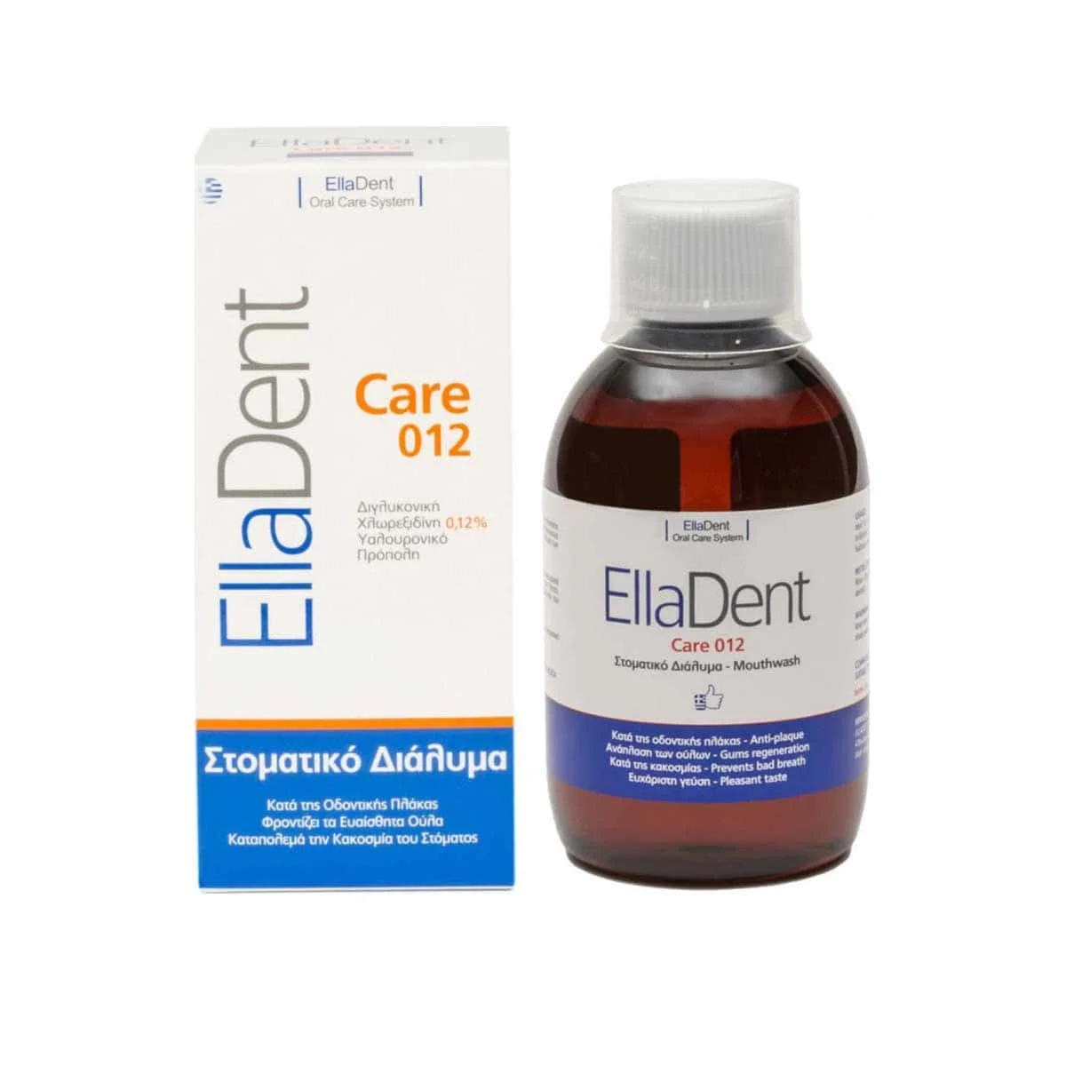 Φωτογραφία προϊόντος: Medipharmacy EllaDent Care 012 Στοματικό Διάλυμα 250 ml