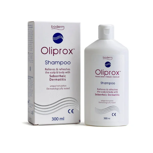 Φωτογραφία προϊόντος: Medipharmacy Boderm Oliprox Shampoo Σαμπουάν για Σμηγματορροϊκή Δερματίτιδα 300 ml