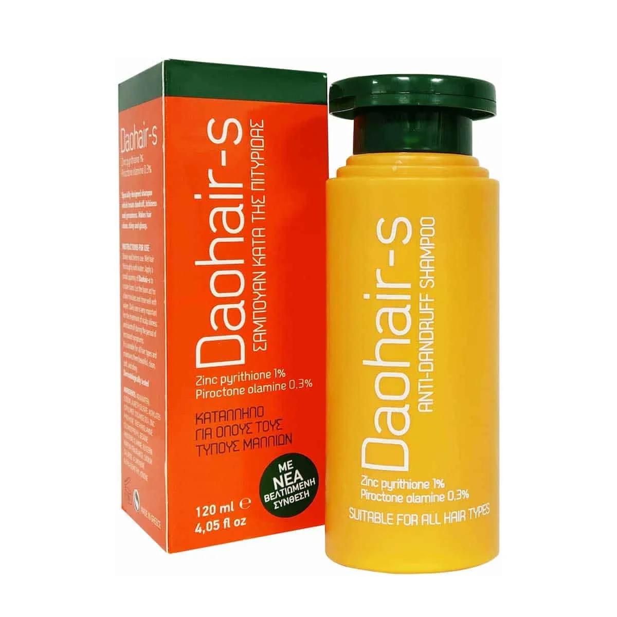 Φωτογραφία προϊόντος: Medipharmacy Pharmex Daohair-S Anti-Dandruff Σαμπουάν 120 ml