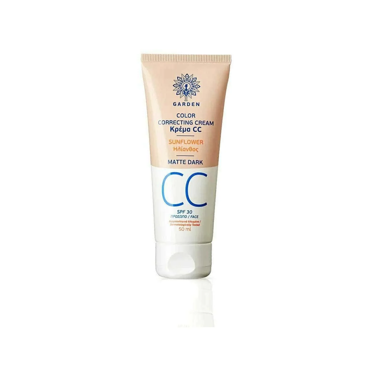 Φωτογραφία προϊόντος: Medipharmacy Garden Correcting Cream Κρέμα CC Matte Dark SPF30 Ενυδατική κρέμα προσώπου με χρώμα 50 ml