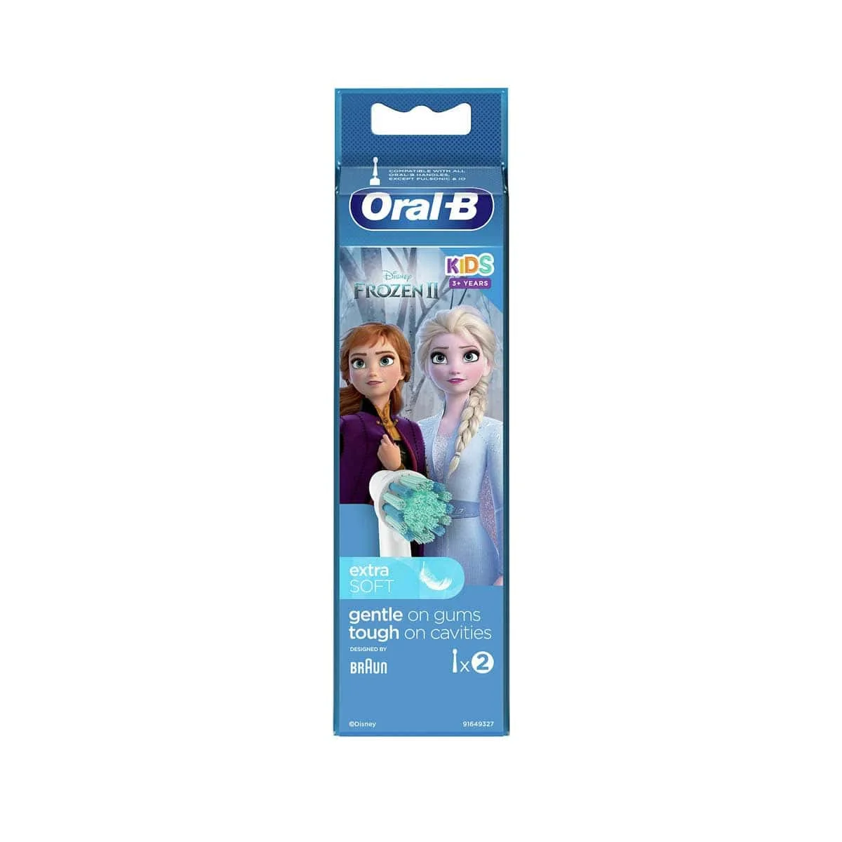 Φωτογραφία προϊόντος: Medipharmacy Oral-B Ανταλλακτικές Κεφαλές για Ηλεκτρική Οδοντόβουρτσα Frozen για 3+ χρονών 2 τμχ