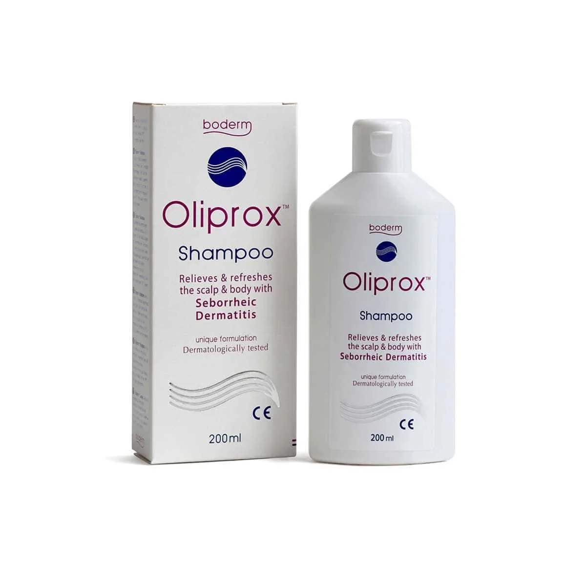 Φωτογραφία προϊόντος: Medipharmacy Boderm Oliprox Shampoo Σαμπουάν για Σμηγματορροϊκή Δερματίτιδα 200 ml