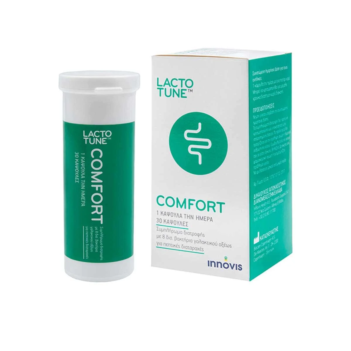 Φωτογραφία προϊόντος: Medipharmacy Innovis Lactotune Comfort 30 κάψουλες
