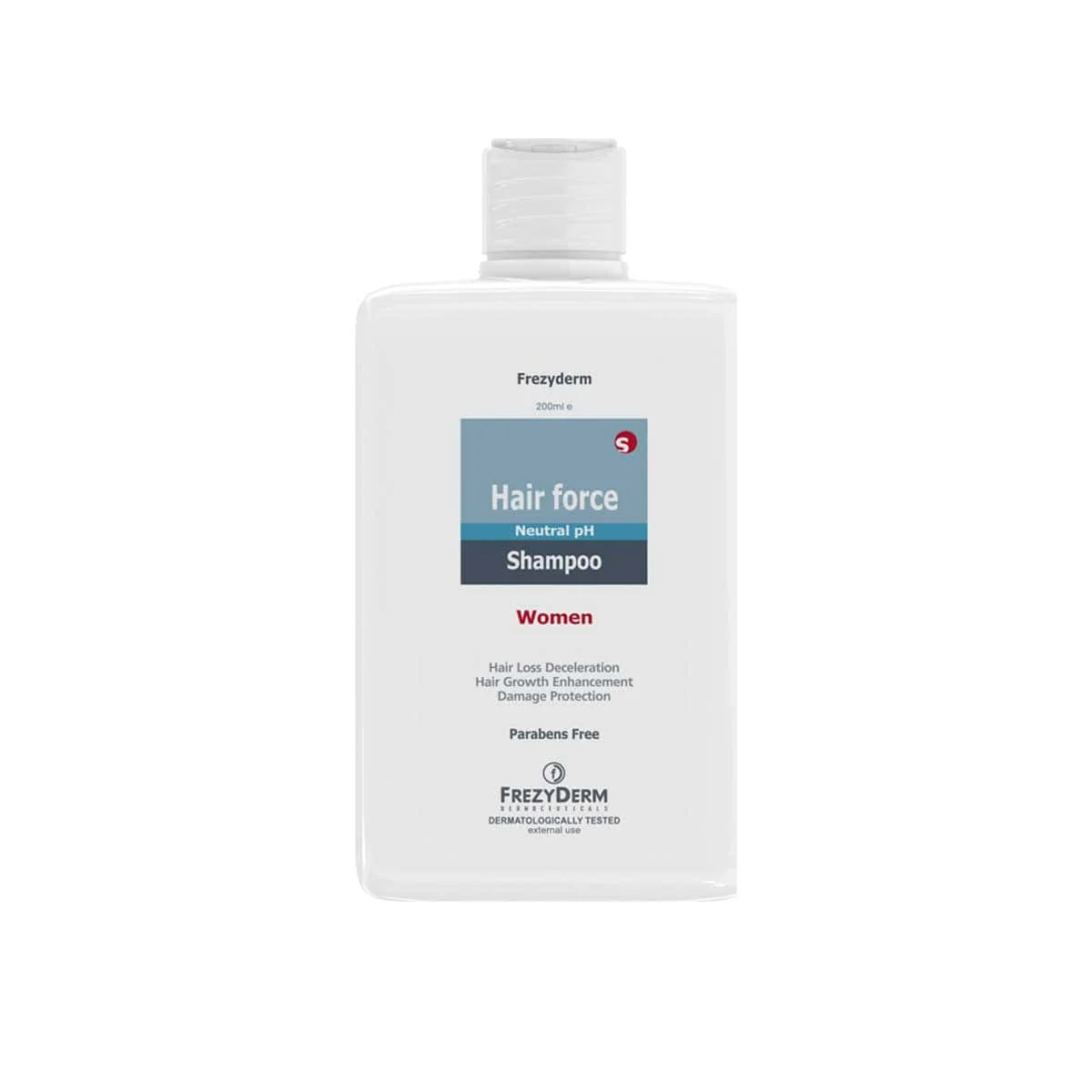 Φωτογραφία προϊόντος: Medipharmacy Frezyderm Hair Force Shampoo Women Σαμπουάν κατά της Τριχόπτωσης για Όλους τους Τύπους Μαλλιών 200 ml