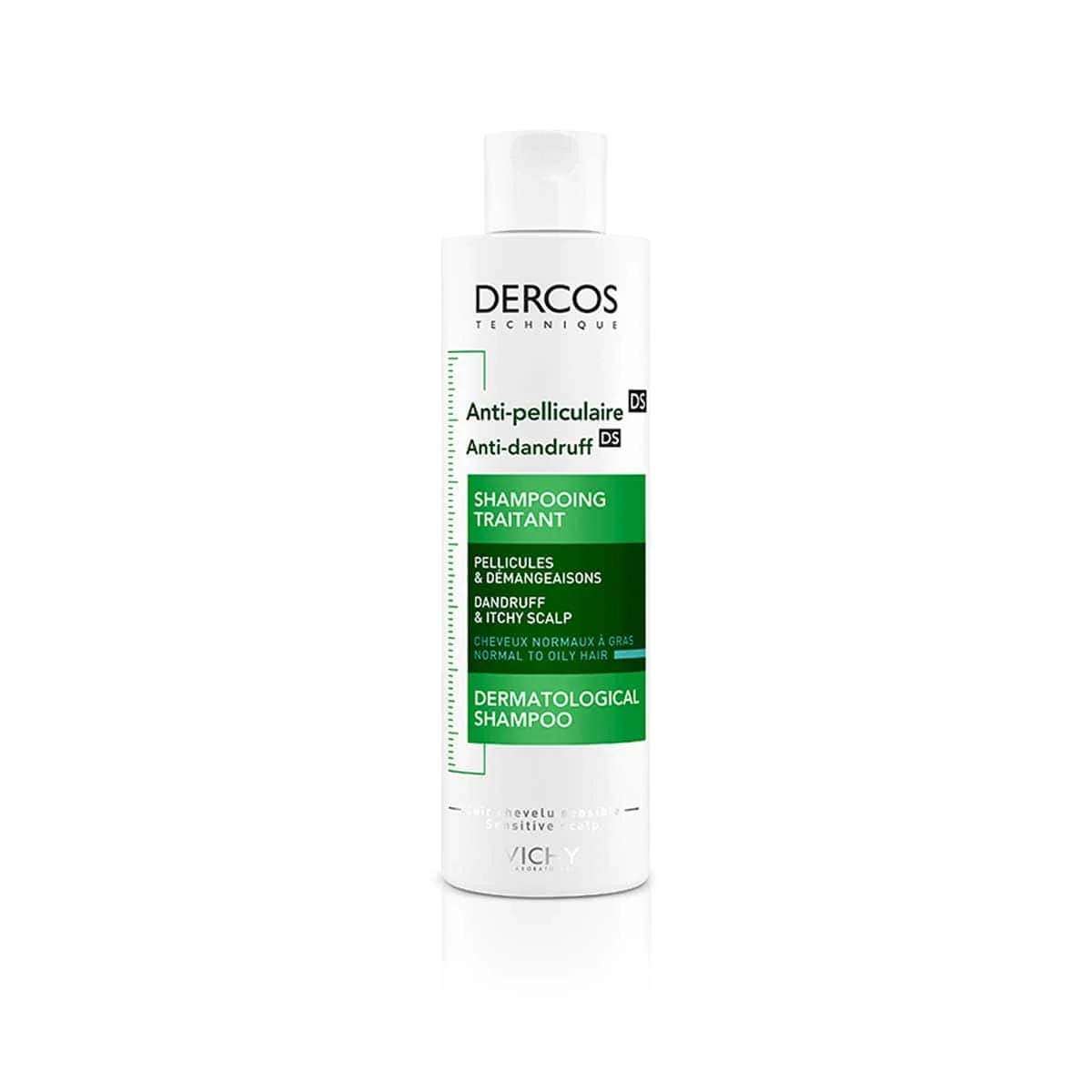 Φωτογραφία προϊόντος: Medipharmacy Vichy Dercos Anti-Dandruff DS Σαμπουάν κατά της πιτυρίδας για Κανονικά & Λιπαρά μαλλιά 200ml