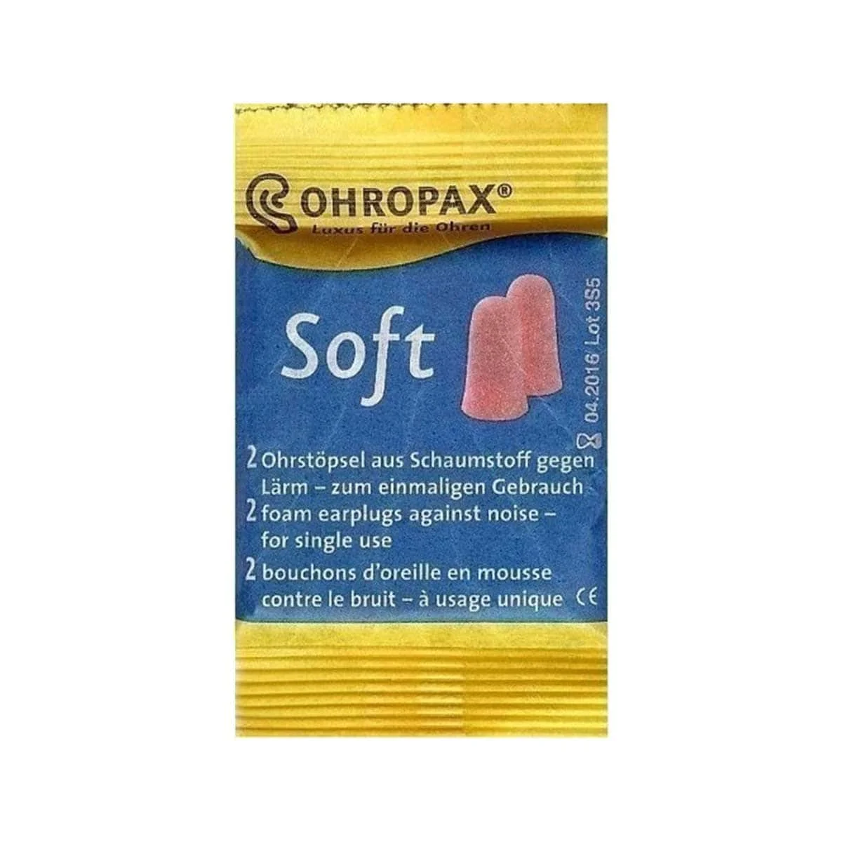 Φωτογραφία προϊόντος: Medipharmacy Ohropax Ωτοασπίδες Soft 2 τμχ