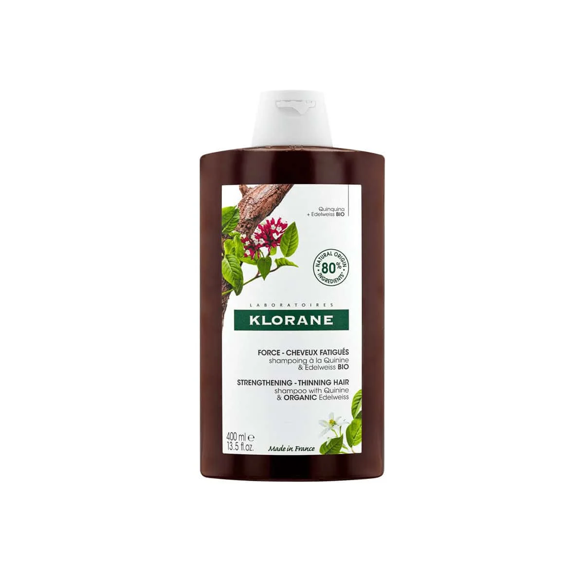 Φωτογραφία προϊόντος: Medipharmacy Klorane Quinine Strength Thinning Hair Loss Σαμπουάν κατά της Τριχόπτωσης με Κινίνη 400ml