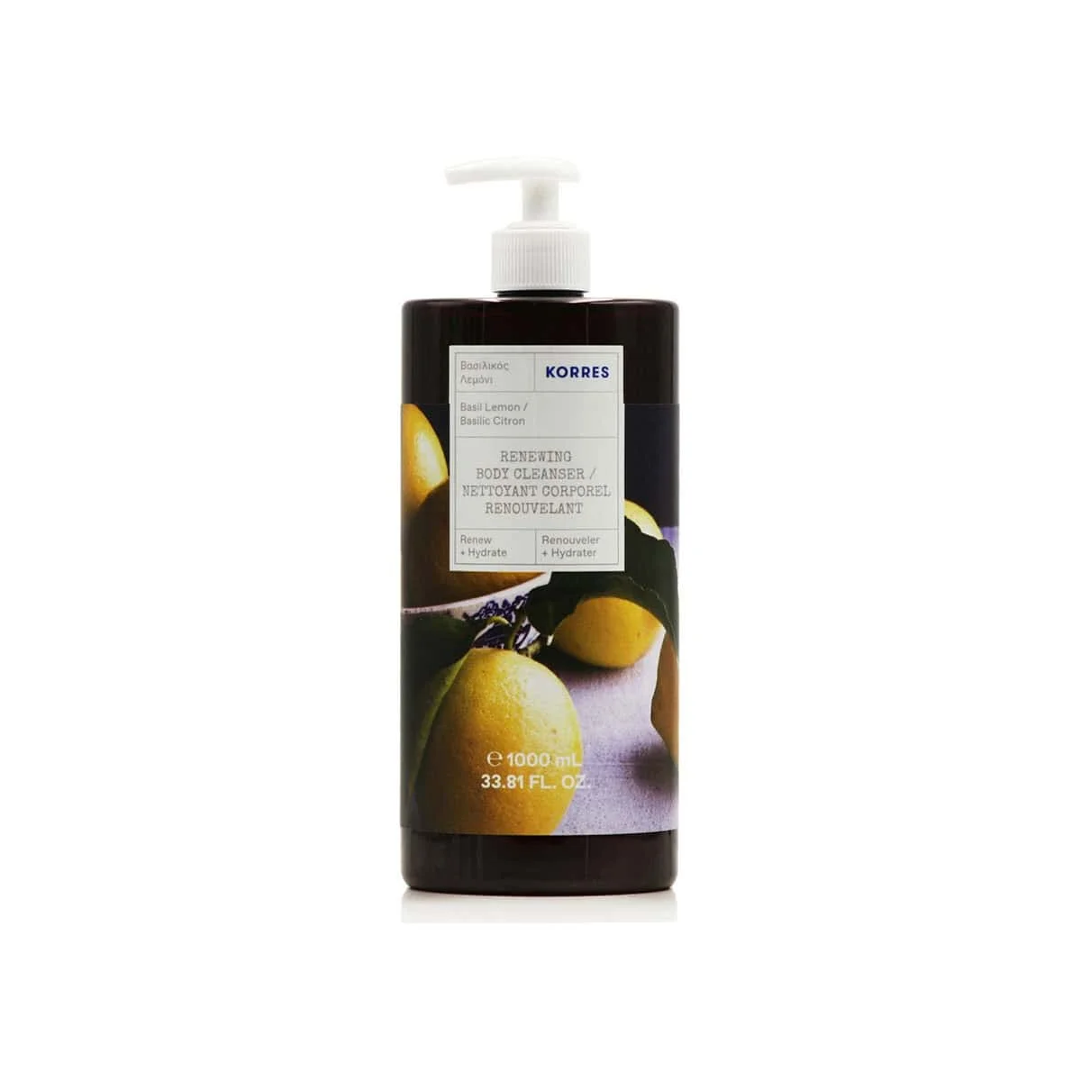 Φωτογραφία προϊόντος: Medipharmacy Korres Αφρόλουτρο Basil Lemon 1000 ml