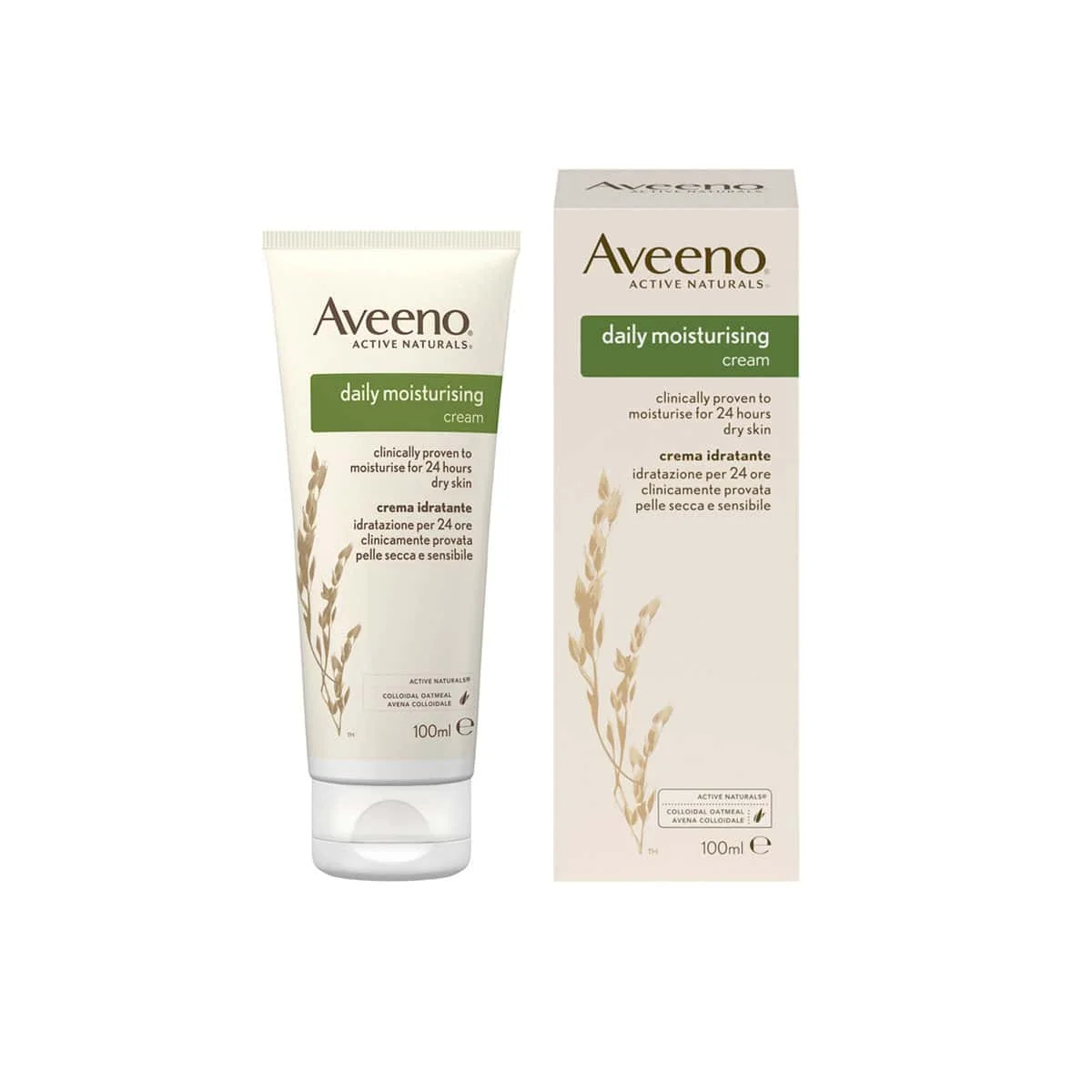Φωτογραφία προϊόντος: Medipharmacy Aveeno Moisturizing Cream 100 ml