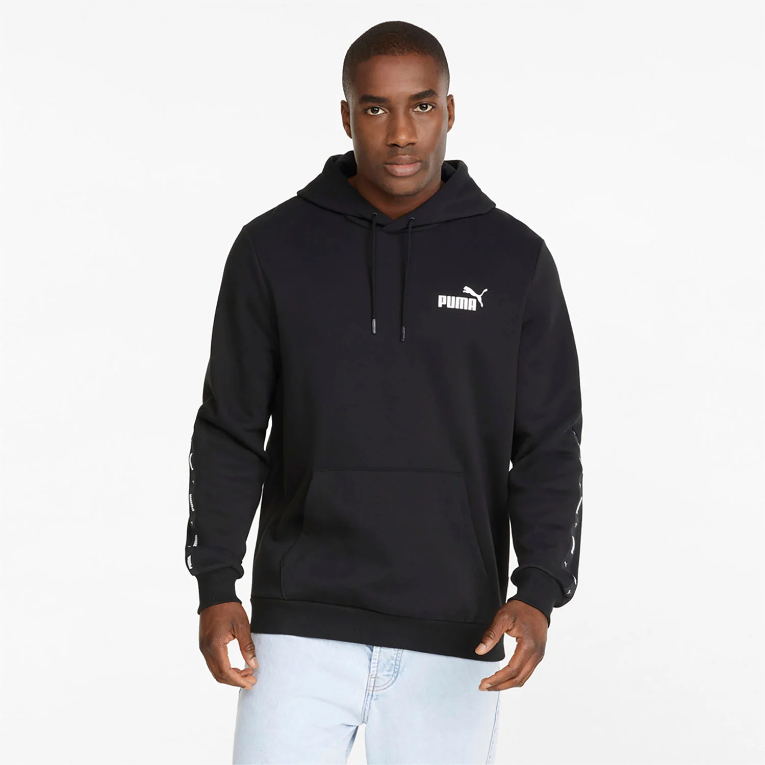 Φωτογραφία προϊόντος: PUMA ESSENTIALS+ TAPE HOODIE ΜΑΥΡΟ