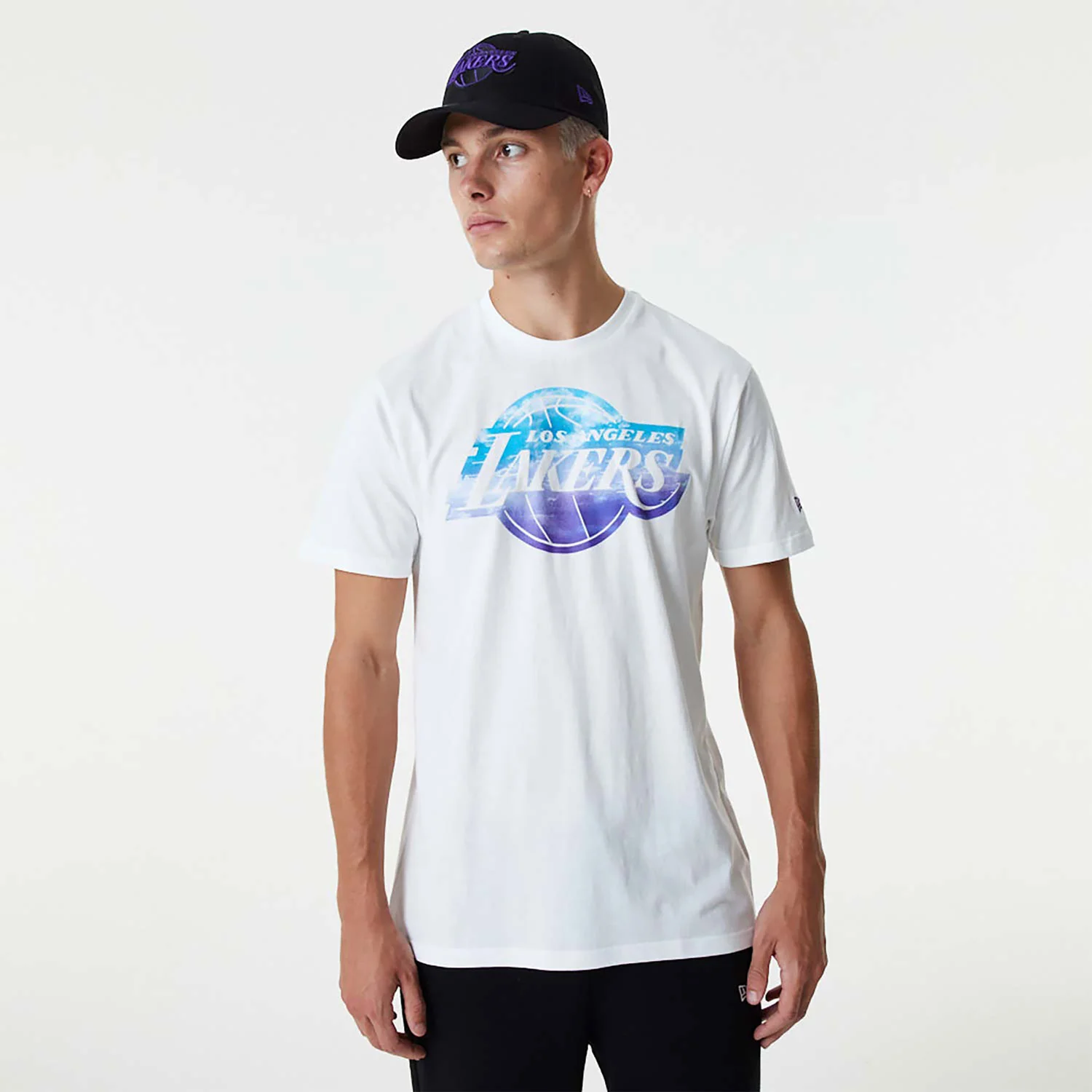 Φωτογραφία προϊόντος: NEW ERA LA LAKERS NBA SKY PRINT T-SHIRT ΑΣΠΡΟ