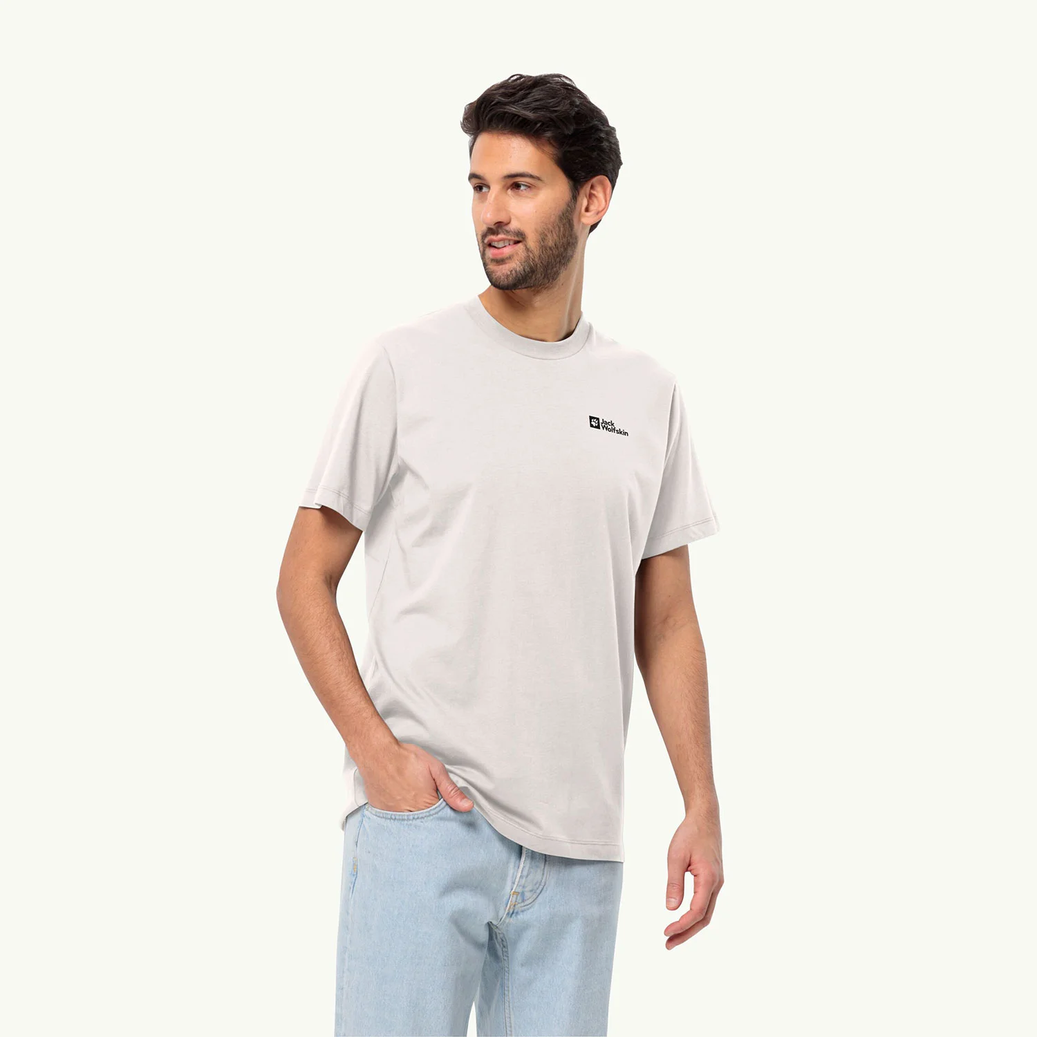 Φωτογραφία προϊόντος: JACK WOLFSKIN ESSENTIAL T-SHIRT ΑΣΠΡΟ