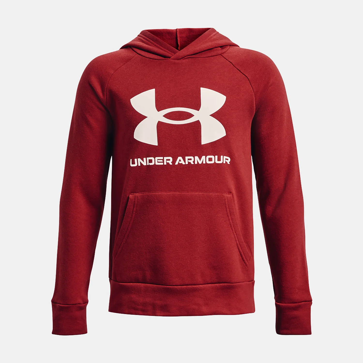 Φωτογραφία προϊόντος: UNDER ARMOUR BOYS' UA RIVAL FLEECE BIG LOGO HOODIE ΚΟΚΚΙΝΟ