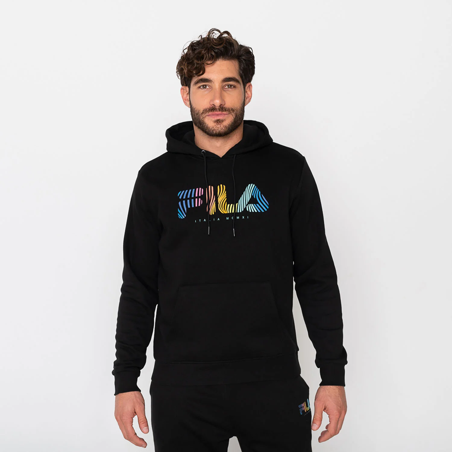 Φωτογραφία προϊόντος: FILA AMOS HOODIE ΜΑΥΡΟ
