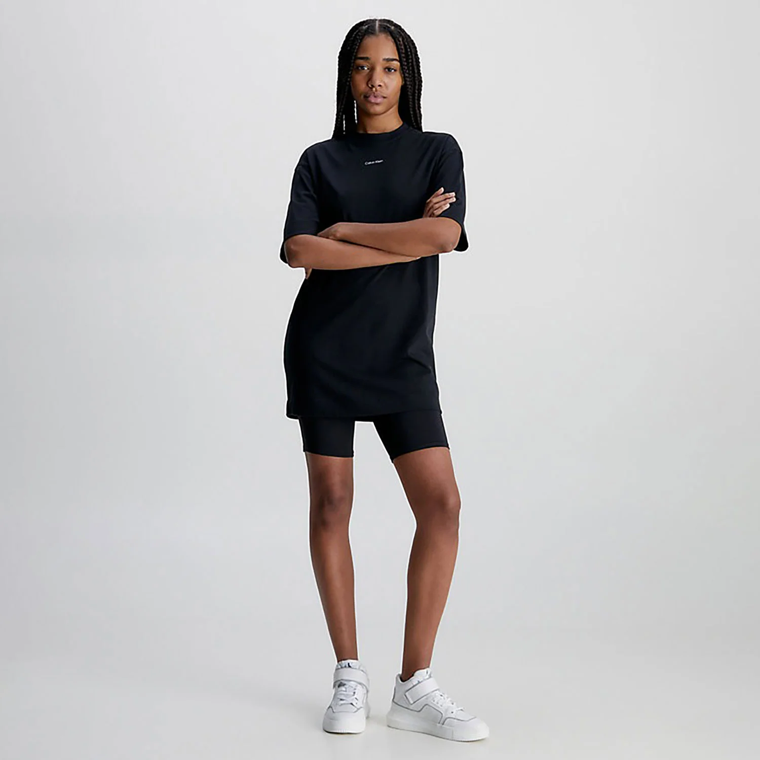 Φωτογραφία προϊόντος: CALVIN KLEIN PERFORMANCE CALVIN KLEIN OVERSIZED T-SHIRT DRESS ΜΑΥΡΟ