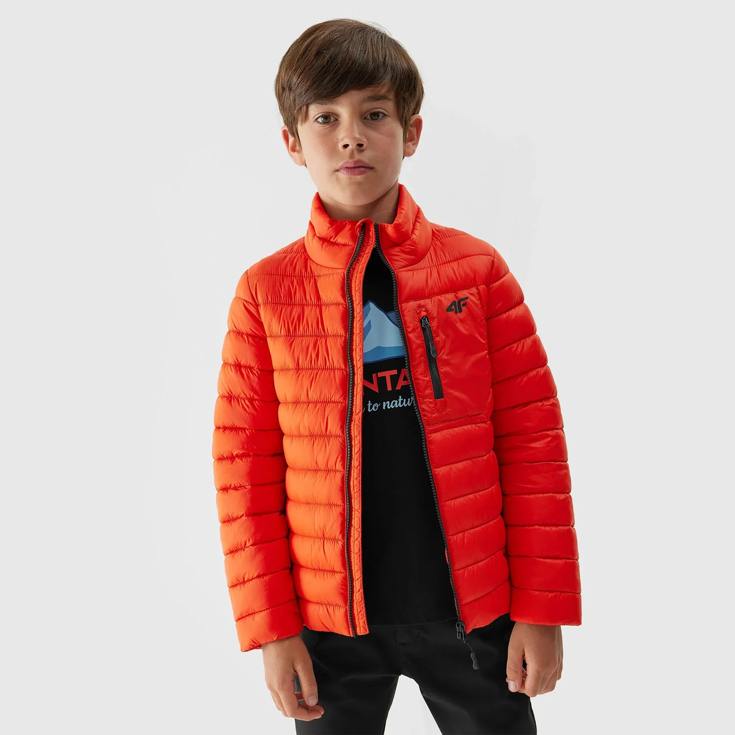 Φωτογραφία προϊόντος: 4F BOY'S SYNTHETIC-FILL DOWN JACKET ΠΟΡΤΟΚΑΛΙ