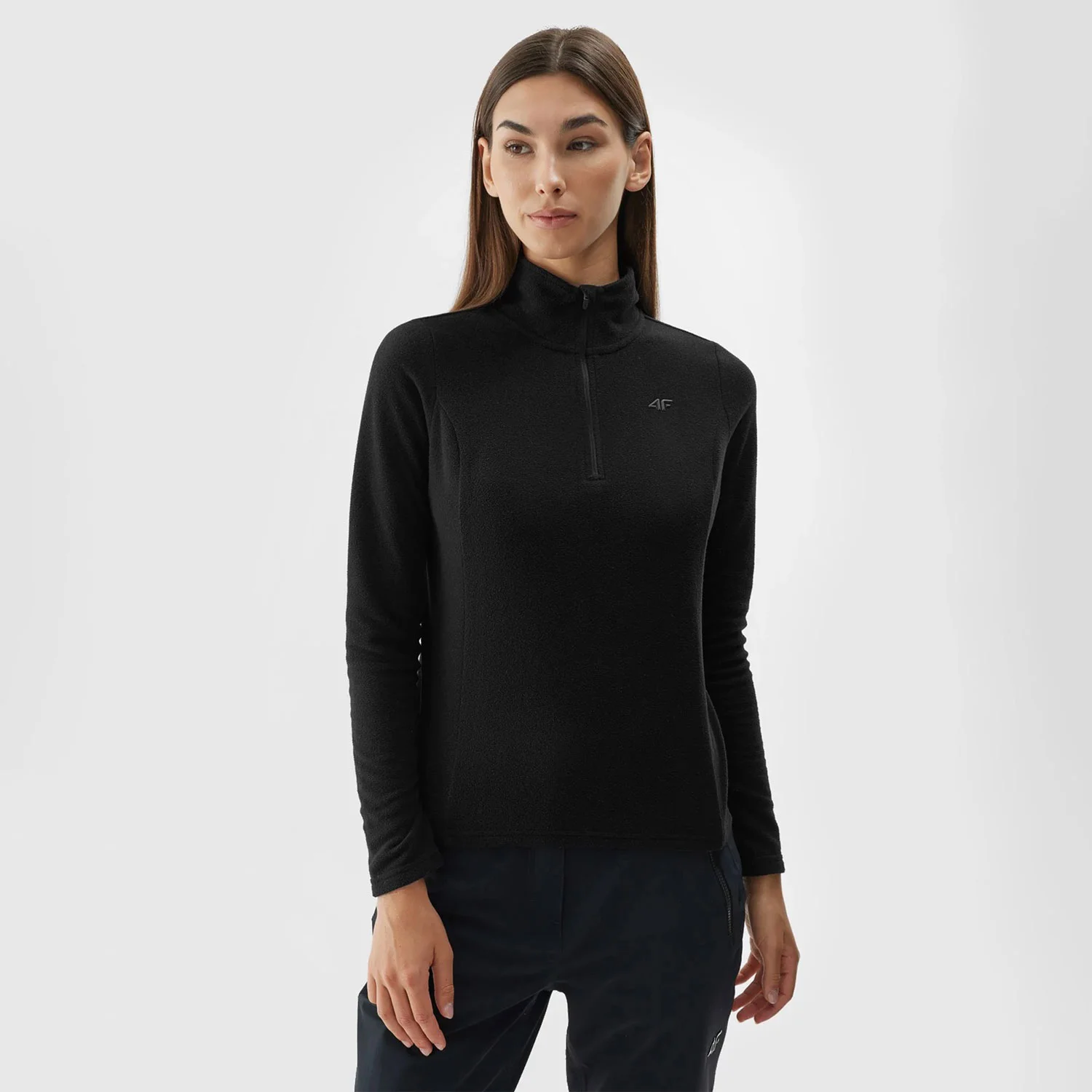 Φωτογραφία προϊόντος: 4F WOMEN'S THERMOACTIVE FLEECE UNDERWEAR TOP ΜΑΥΡΟ