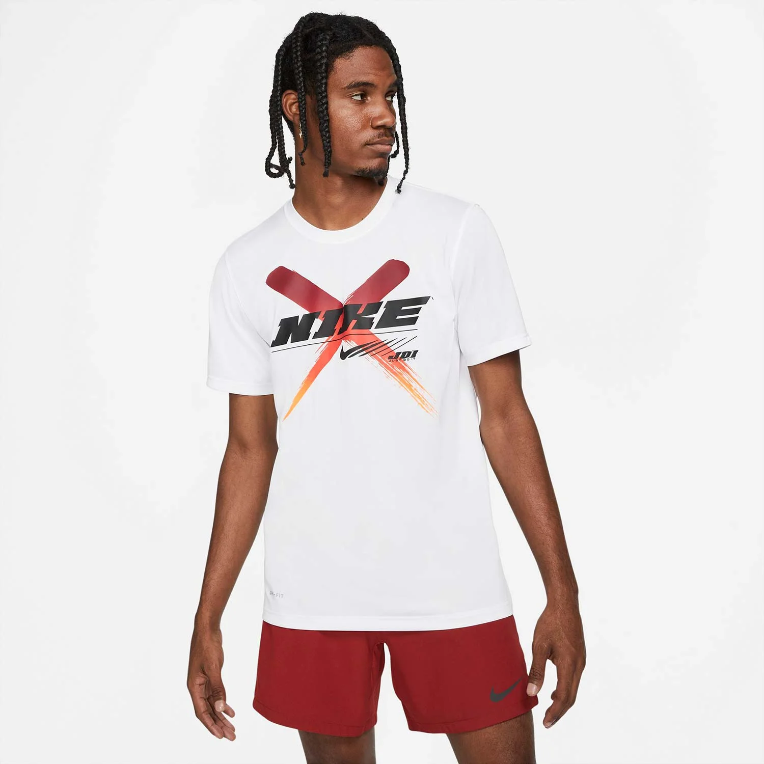 Φωτογραφία προϊόντος: NIKE DRI-FIT GRAPHIC TRAINING T-SHIRT ΑΣΠΡΟ