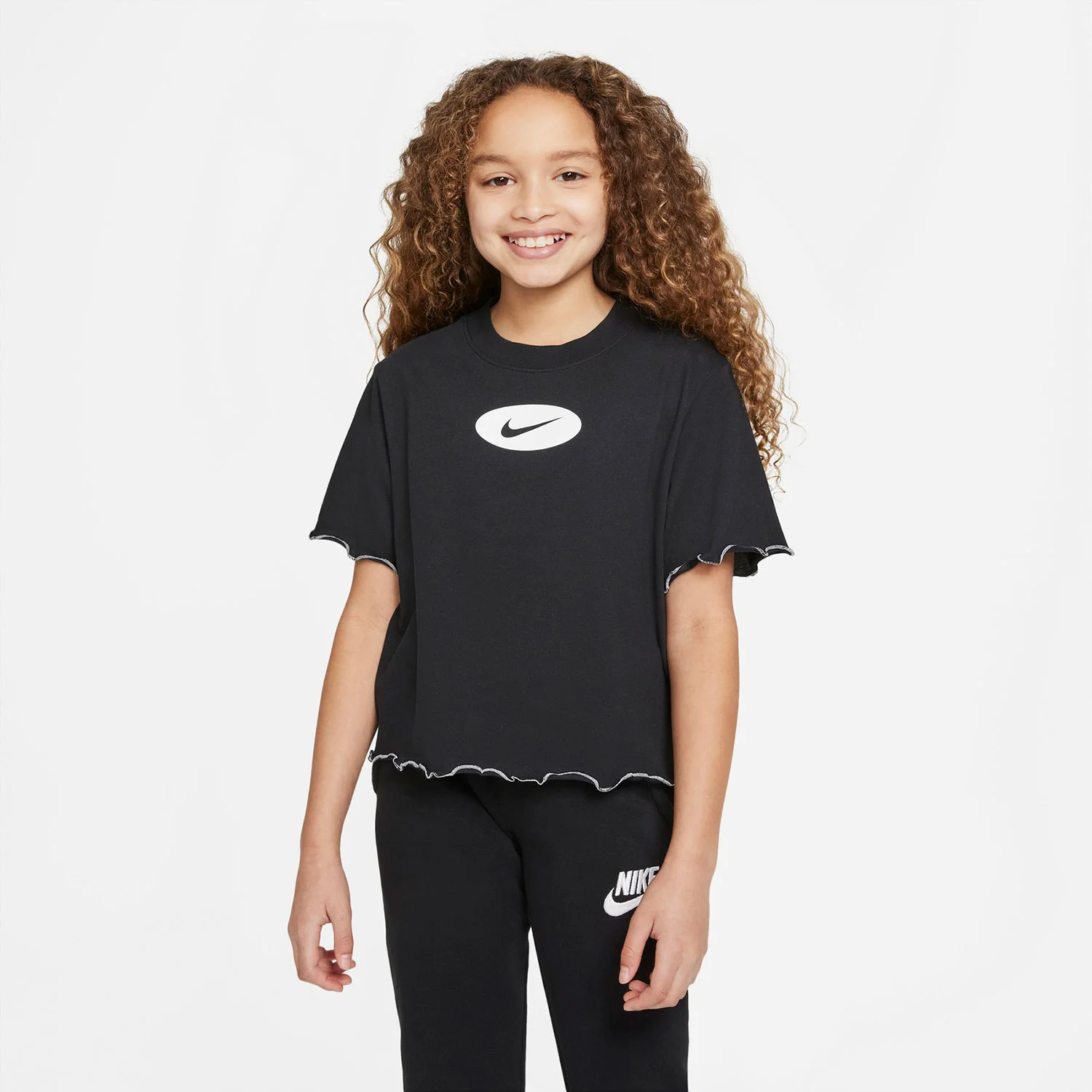 Φωτογραφία προϊόντος: NIKE DRI-FIT ICON CLASH GIRLS' TRAINING T-SHIRT ΜΑΥΡΟ