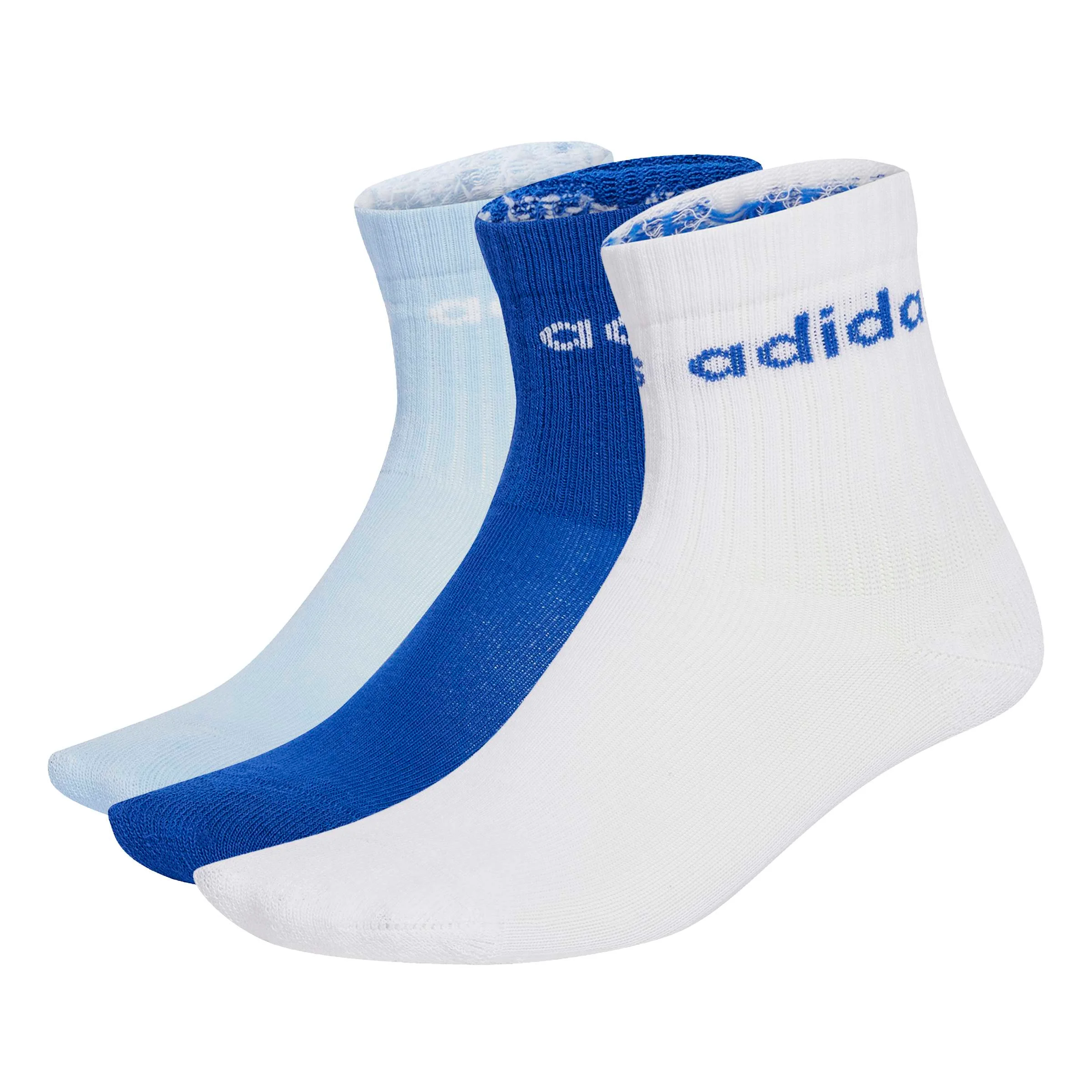 Φωτογραφία προϊόντος: Adidas Παιδικές κάλτσες Linear Crew Socks 3 pairs JX6594 Πολύχρωμες