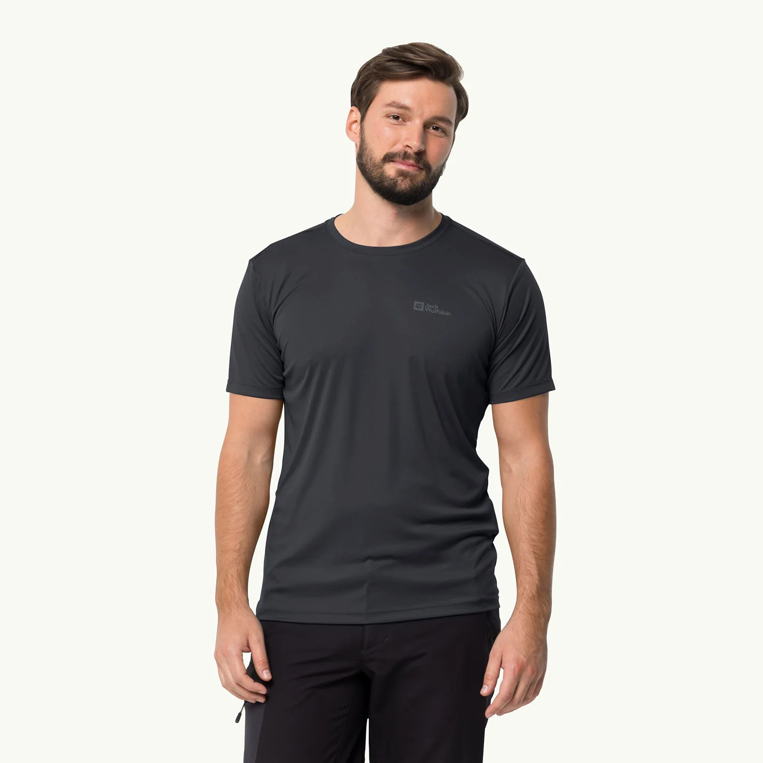 Φωτογραφία προϊόντος: JACK WOLFSKIN TECH FUNCTIONAL T-SHIRT ΓΚΡΙ
