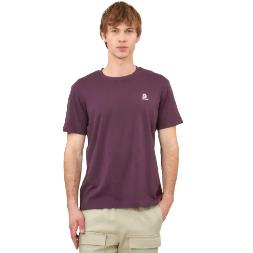 Φωτογραφία προϊόντος: Admiral Logo T-shirt 1121540000/Plum Μελιτζανί