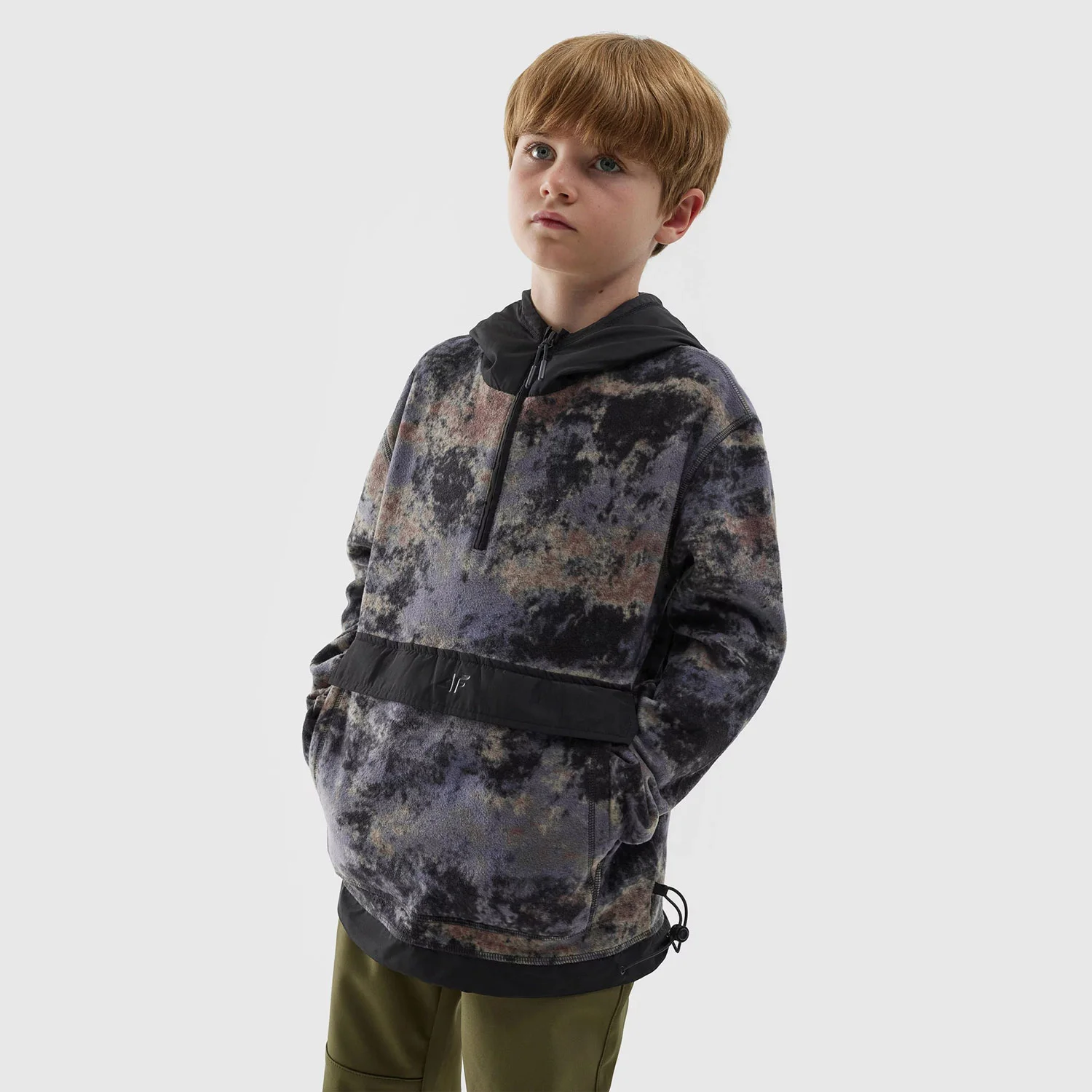 Φωτογραφία προϊόντος: 4F BOY'S REGULAR FLEECE HOODIE ΠΟΛΥΧΡΩΜΟ