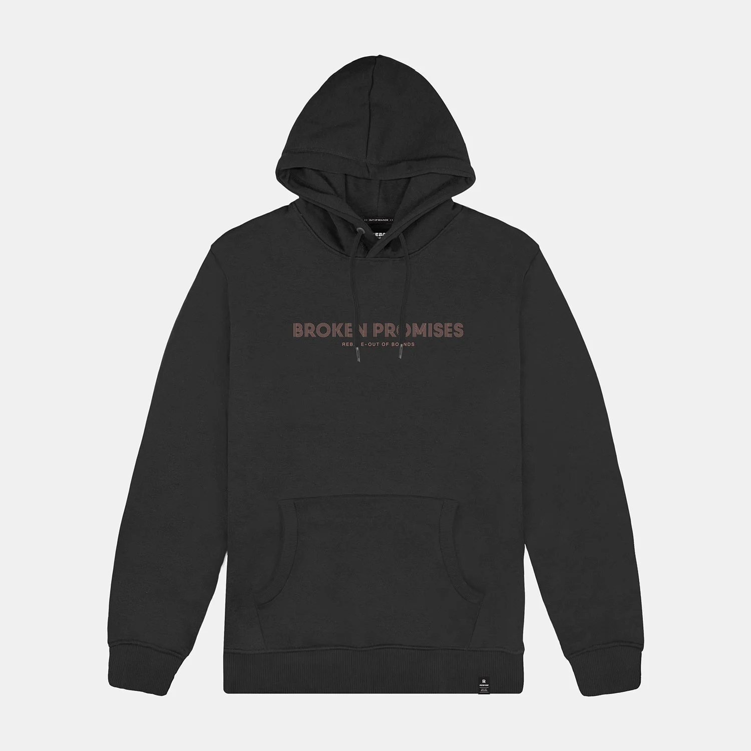 Φωτογραφία προϊόντος: REBASE BRUSHED FLEECE HOODIE ΜΑΥΡΟ