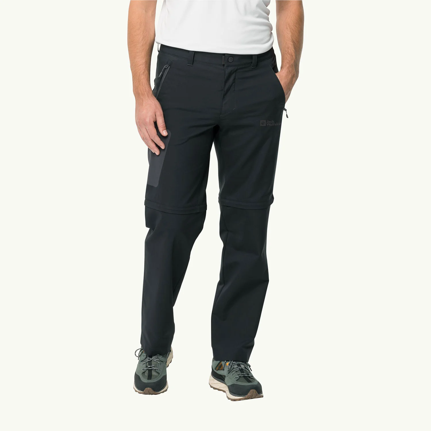 Φωτογραφία προϊόντος: JACK WOLFSKIN ACTIVE TRACK ZIP OFF HIKING TROUSERS ΓΚΡΙ