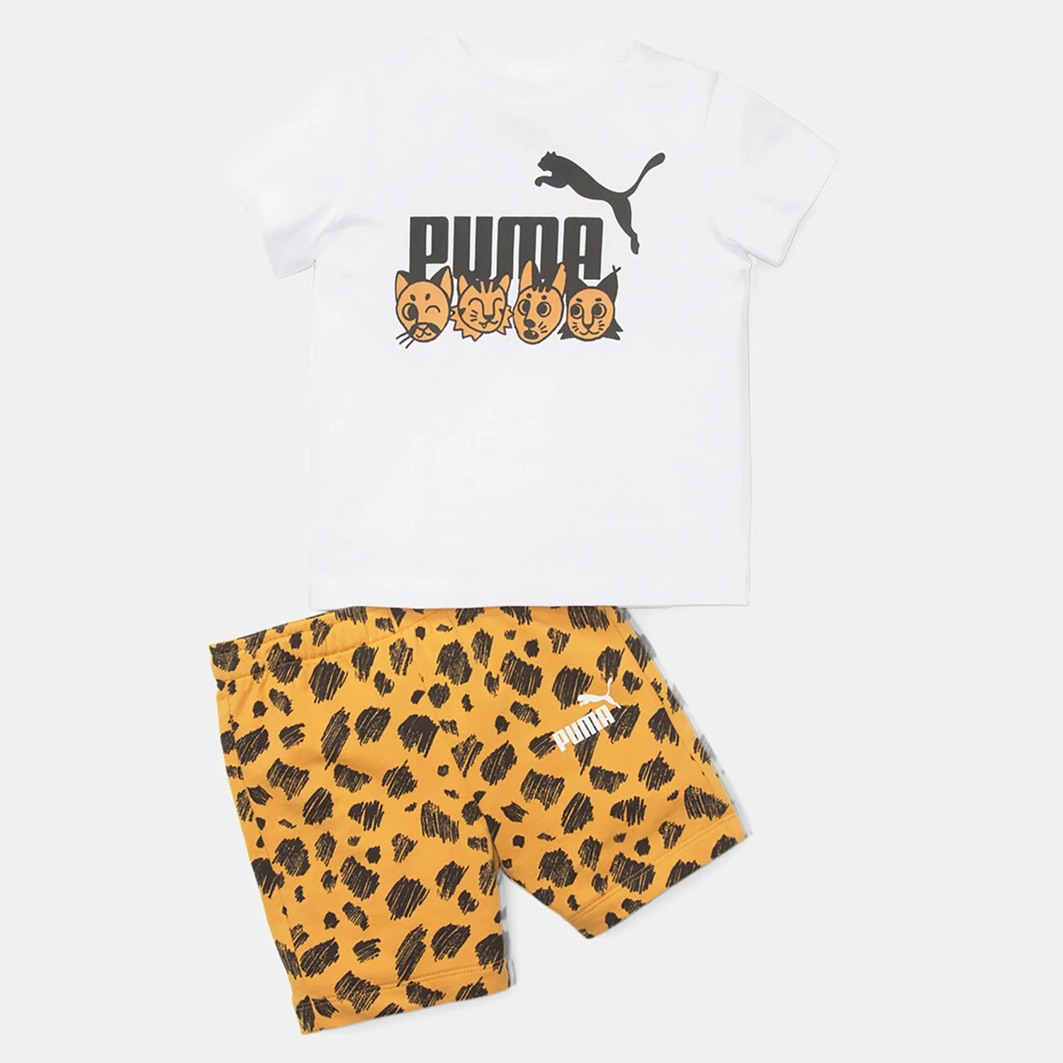 Φωτογραφία προϊόντος: PUMA ESS+ PUMA MATES INFANTS SET ΑΣΠΡΟ