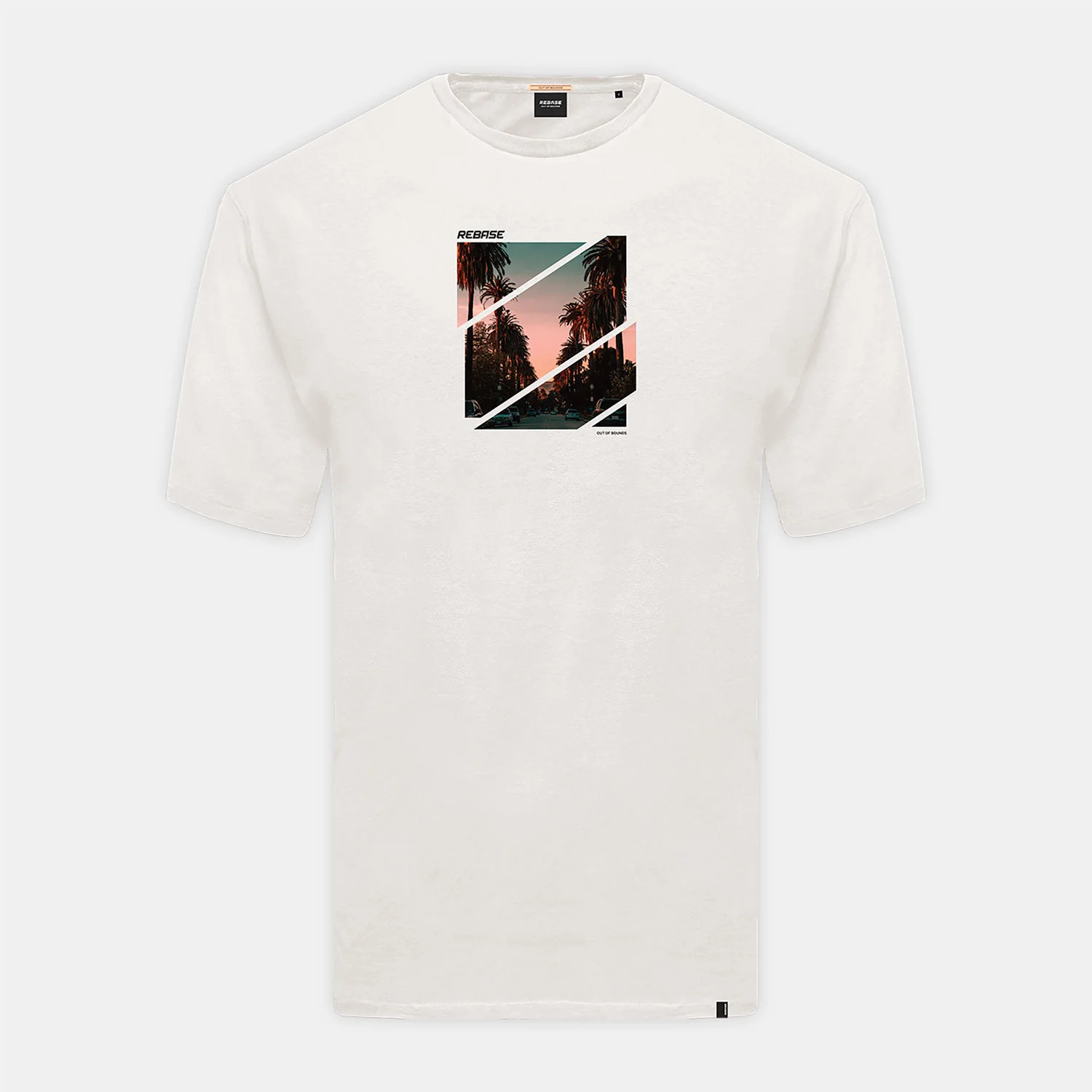 Φωτογραφία προϊόντος: REBASE MEN'S PHOTO PRINTED T-SHIRT ΑΣΠΡΟ