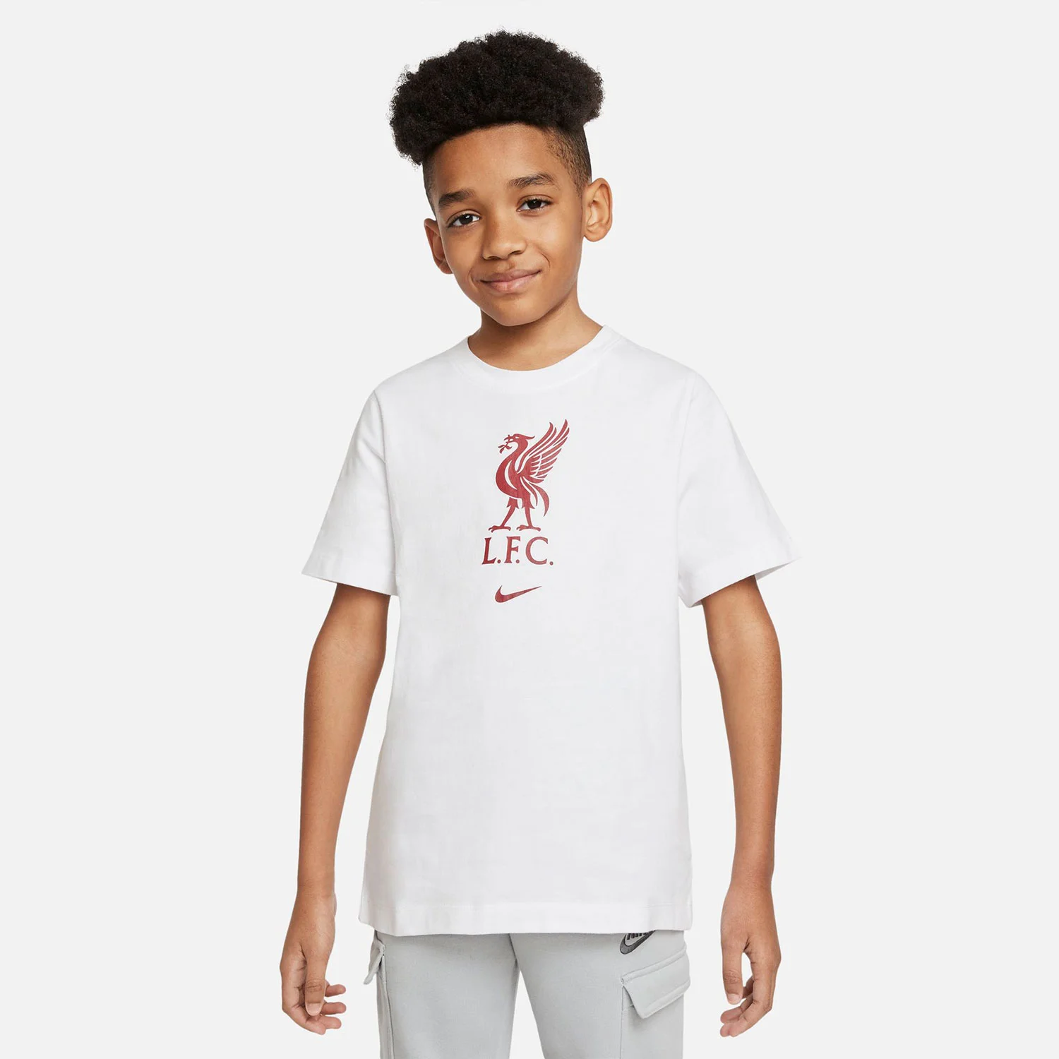 Φωτογραφία προϊόντος: NIKE LIVERPOOL FC KID'S T-SHIRT ΑΣΠΡΟ